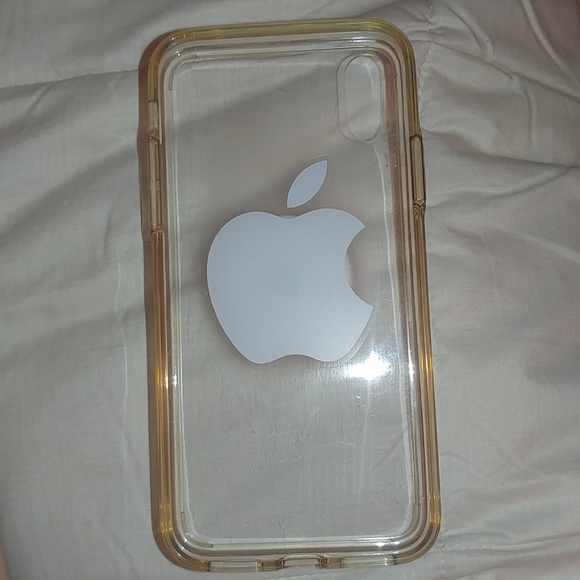 Iphone xs clear case tpu rubber soft edges - Picture 3 of 3
